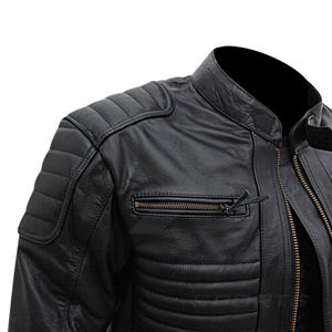 Veste de Moto en Cuir Véritable, Décontractée, en Peau de Mouton pour Homme, Nouvelle Collection 2023 - Product Image 2