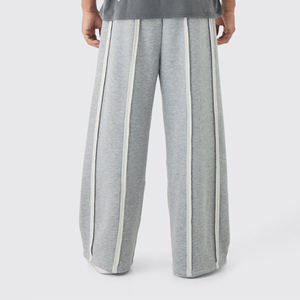 Pantalones Deportivos Personalizados para Hombre 2025, Pantalones Holgados de Lona Transpirable con Costura Desgastada, Estilo Casual de Pierna Ancha, Gran Venta - Product Image 2