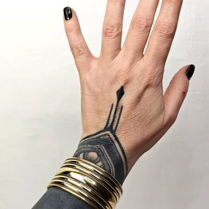 Brazalete de latón crudo de 69mm, brazalete de incrustaciones, brazalete de canal en blanco, pulsera ancha hecha a mano, latón crudo - Product Image 1