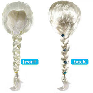 Disfraz de Elsa, Reina de las Nieves, con Varita de Plástico para Niñas - Product Image 3