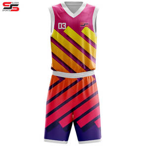 Uniformes matériels en polyester Séchage rapide Uniformes vierges de basket-ball pour jeunes Maillots réversibles pour l'impression - Product Image 5
