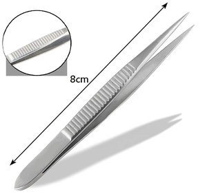 Pinzas de pestañas de Venta caliente hechas en Pakistán Diseño OEM Precio barato Nuevo estilo Pinzas de pestañas ligeras - Product Image 2