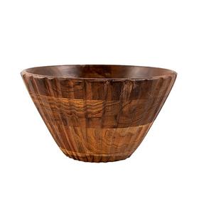 Fabulous Look Wooden Round Food Serving <b>Bowl</b> With <b>Enamel</b> Print for Home & Restaurant Tabletop Dinnerware Serving <b>Bowls</b> - Product Image 5