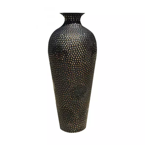 Vases à fleurs en métal colorés, meilleure décoration intérieure et Design fait à la main Vase à plantes vertes et Vases à fleurs, idéal pour la décoration de la maison - Product Image 5