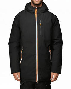 Style intelligent poignets élastiques capuche réglable matelassé hommes bouffant fermeture éclair veste Durable léger chaud vêtements d'extérieur vêtements veste - Product Image 1