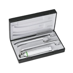 Ensemble de Laryngoscope Miller à Fibre Optique Adulte Instruments Chirurgicaux Par Fs Ortho Meilleure qualité - Product Image 2