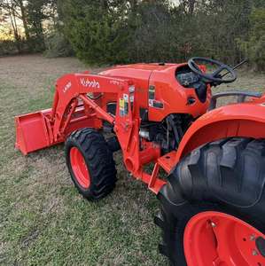 Tracteur 4x4 L4701 HST d'occasion de qualité supérieure avec chargeur frontal et coupe-herbe rotatif, moteur 20 CV, haute productivité et multifonctionnel - Product Image 6