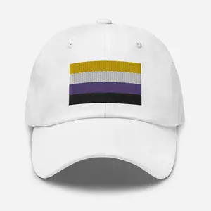 Бейсбольная Шляпа NB Enby с флагом, вьетнамские шляпы, бесплатная доставка, низкий минимальный заказ