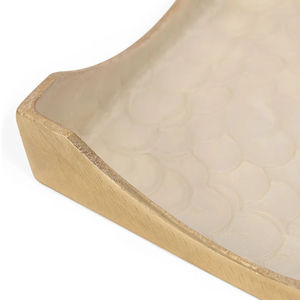 Porte-serviettes branche florale en or de luxe plateau à mouchoirs en métal artistique pour Table à manger décor de cuisine et accessoires de service à la maison - Product Image 6