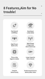 Comfast-Punto de acceso de puente CPE para <span class=keywords><strong>Ubiquiti</strong></span> NanoStation LOCO M5, red inalámbrica para exteriores, largo alcance, 360 °, 2 unidades - Product Image 4