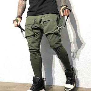 กางเกงวอร์มผ้าฝ้ายสำหรับบุรุษใหม่ฤดูใบไม้ร่วง2024กางเกงฟิตเนสสีพื้นกางเกงทรงดินสอแฟชั่นลำลองสำหรับบุรุษกางเกงวิ่งชุดกีฬา - Product Image 6