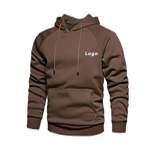 Sudadera con capucha pesada personalizada OEM calidad profesional 100% Jersey de algodón sudaderas con capucha de mezcla de algodón Unisex para hombres - Product Image 6