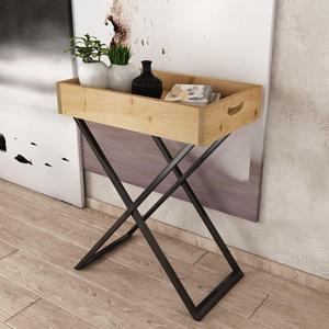 Rio in legno massello colore naturale 50x30 vassoio tavolino CPT2008-50