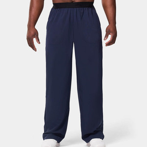 High Quality Men's Oversized Premium Quality Fabric Joggers For Men's Breathable <b>Elasticated</b> Waistband With Side Pockets - Product Image 1