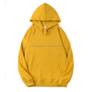 Sweat-shirts épais à épaules tombantes de haute qualité pour hommes avec logo personnalisé 350 GSM - Product Image 5