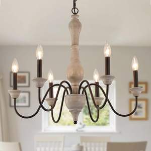 <b>Chandelier</b> Farmhouse Vintage Antique <b>Chandelier</b> Pendant <b>Light</b> Fixtures for <b>Kitchen</b> Island Dining Room Living Room - Product Image 1