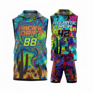 Uniformes de Fútbol 7V7 Personalizados de Alta Calidad, Uniformes de Fútbol Sublimados, Uniformes de Compresión 7 contra 7, Uniformes 7on7 - Product Image 3