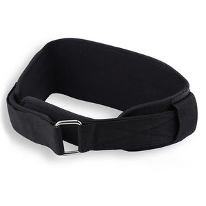 เข็มขัดยกน้ำหนักทำจากนีโอพรีนของผู้ชายพร้อมหัวเข็มขัดแบบหนีบเหล็กอุปกรณ์ออกกำลังกายเพื่อความปลอดภัยของร่างกายผู้ผลิต - Product Image 4