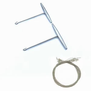 Herramienta ortopédica de alta precisión con alambre de sierra Gigli para procedimientos de corte óseo controlado - Product Image 1