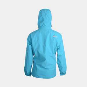 FHOH Femmes Casual Loose Style Longue Veste Imperméable Réversible avec Col Montant Capuche Coupe-Vent Respirant Taille 3XL - Product Image 2
