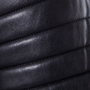 Chaqueta de Cuero Genuino Premium para Hombre, Diseño Elegante, Ajuste Cómodo, Impermeable, Resistente al Viento, Ecológica, Estilo Urbano, Casual de Invierno - Product Image 6