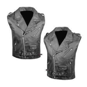 Chaleco de Cuero a Precio Razonable para Uso en Exteriores, Venta al por Mayor en Pakistán, Chaleco de Cuero Ligero para Hombre - Product Image 4