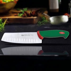 Cuchillo santoku lama (18cm) Inox PREMANA PROFESSIONAL Verde y Cromo 315618 - Product Image 3