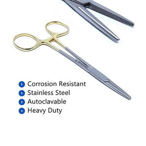 Portaagujas Vascular para Instrumentos Médicos, Carburo de Tungsteno, Acero Inoxidable Alemán, Instrumentos Quirúrgicos Manuales para Cirugía Médica - Product Image 2