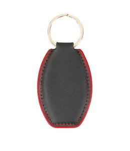 Llaveros de moda de lujo para hombres al por mayor, llaveros personalizados de Color sólido, llaveros de coche, llaveros de cuero genuino populares - Product Image 1