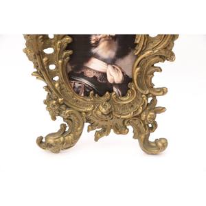 Cadre photo de table en laiton orné d'un ange gardien Pièce maîtresse de table luxueuse Article de décoration pour la maison - Product Image 5