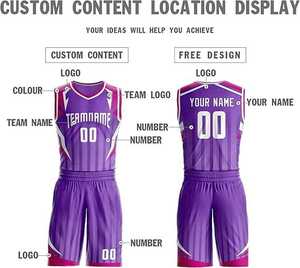 Vente en gros de maillot de basket-ball en vrac uniforme d'équipe réversible vierge impression par sublimation conception sans manches tenue de sport - Product Image 2