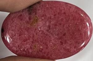 พลอยโรโดไนต์สีชมพูธรรมชาติ เกรด AAA รูปทรงคาโบชอง ขนาด 20-30 มม. - Product Image 6