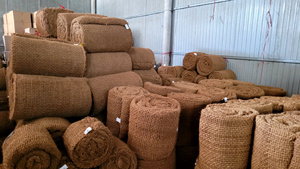 VENTA CALIENTE Blue Lotus 2025 Coir Shade Sail Zero Plastic Waste Eco Choice Sunshade Cover para terraza en la azotea, jardín y patio - Product Image 4