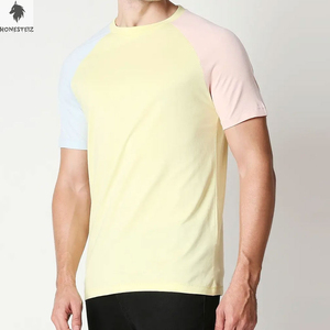 Impression DTG personnalisée de haute qualité T-shirt pour hommes Super Large 100% coton Streetwear Fashion Ringer T-shirts pour hommes - Product Image 3