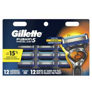 Gillette Fusion Proglide Power Recharge de lames de rasoir Cartouches - Product Image 5