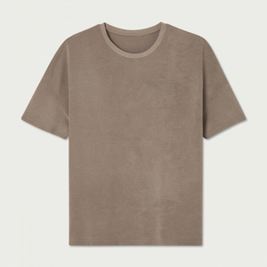 เสื้อยืดโอเวอร์ไซส์สำหรับผู้ชายเสื้อยืดโอเวอร์ไซส์ผ้าคอตตอนออกแบบได้ตามที่ต้องการ - Product Image 2