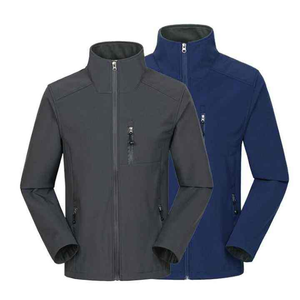 Chaqueta Softshell Personalizada con Logotipo de Empresa, Chaqueta Softshell Cortavientos para Hombre, Abrigo para Entrenamiento al Aire Libre y Senderismo - Product Image 1
