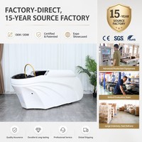 Lit de spa électrique pour shampoing et massage, avec arche aquatique réglable et chauffage, équipement de salon et spa