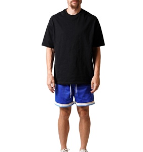 กางเกงบาสเก็ตบอลผ้าโพลีเอสเตอร์ตาข่ายสองชั้น รุ่นล่าสุด สไตล์สตรีท ลายเรียบ ดีไซน์ทันสมัย เป็นมิตรต่อสิ่งแวดล้อม - Product Image 3