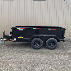 Best Quality 5x10 7k Mid Size Dump Trailer with Engine High Safety 3-Year Warranty for Farmers & Contractors - Product Image 1
