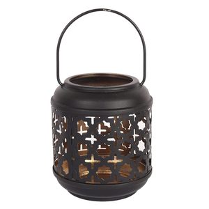 Best Decor Factory Price Candle Holder Wedding Decorative Luxury Metal in Iron <b>Black</b> Powder Coating Hanging Candle <b>Lantern</b> - Product Image 3