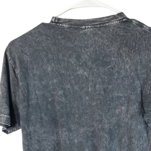 T-shirt délavé à l'acide Noir Gris Style vintage Streetwear Coton doux Logo personnalisé t-shirts OEM Marque privée Haute qualité à vendre - Product Image 4