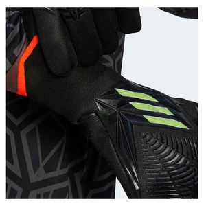 Gants de gardien de but en cuir respirant professionnels pour le football, vente chaude, avec design antidérapant - Product Image 6