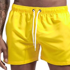 OEM Service High Quality Custom Logo Men's <b>Clothing</b> Men's Shorts Men's <b>Swim</b> Beach Shorts 100% Cotton Solid Pattern For Running - Product Image 3