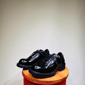 Bottes de moto en cuir pour homme, style harnais, en cuir véritable, avec embout en acier et semelle résistante à l'huile - Product Image 4