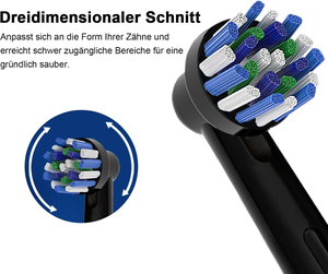 Recharges de têtes de brosse à dents électriques personnalisées en gros, génériques pour Oral-B, têtes de remplacement rondes, vente en gros, usine OEM - Product Image 4