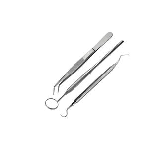 Kit de examen dental Juego de cuidado dental de 6 piezas Herramientas de acero inoxidable Manual Ligero Aprobado por el dentista Higiene bucal Uso doméstico - Product Image 2