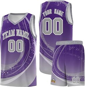 Camisetas de baloncesto para jóvenes de escuela secundaria de alta calidad, logotipo personalizado en blanco, uniforme de baloncesto de clasificación superior, ropa deportiva - Product Image 1