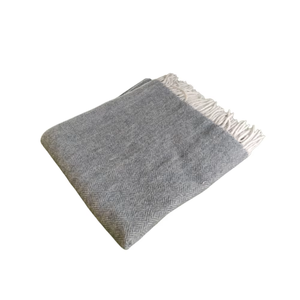 Meilleur prix Couverture à motif à chevrons en diamant tissé confortable et écologique - Product Image 3