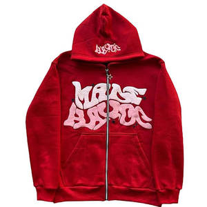 เสื้อฮู้ดขนาดใหญ่สำหรับผู้ชายและผู้หญิงสำหรับฤดูหนาวเสื้อสเวตเตอร์รุ่นไลท์เวทสำหรับ500จีเอสเอ็มพิมพ์ลายขนาดใหญ่สำหรับผู้ชายและผู้หญิง - Product Image 1